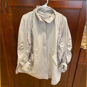 Fabletics Over-Sized Rain Jacket Size Small